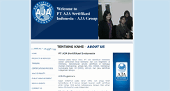 Desktop Screenshot of ajaindonesia.com
