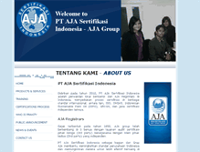 Tablet Screenshot of ajaindonesia.com